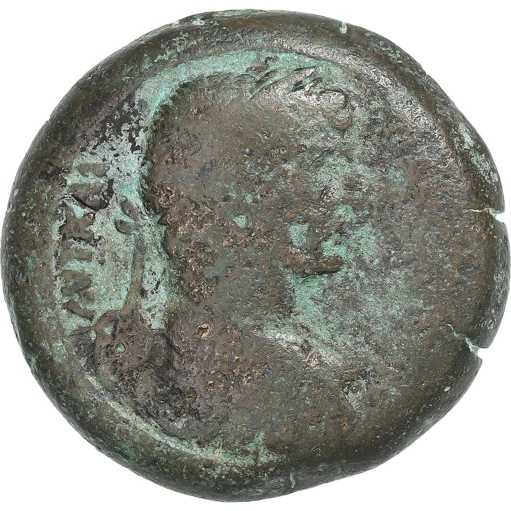 Egypt, Hadrian, Æ Unit, 127-128, Alexandria, Bronze, F(12-15), RPC:III-5717
