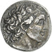 Egypt, Ptolemy XII, Tetradrachm, 59-58 BC, Alexandria, Argento, BB+