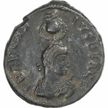 Arcadius, Follis, 383-388, Thessalonica, Bronze, VF(30-35), RIC:45a
