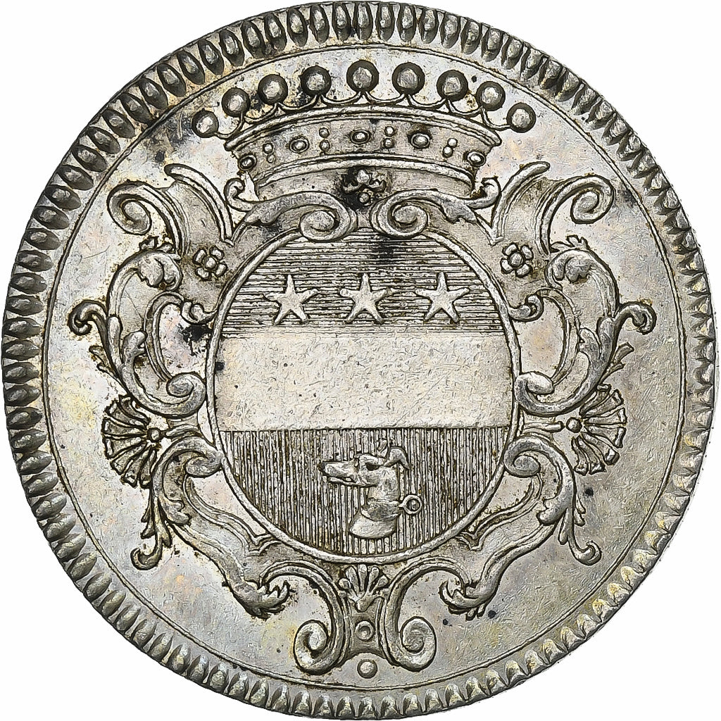 France, Token, Etats de Bourgogne, Joseph Jarry, n.d., Silver, AU(55-58)