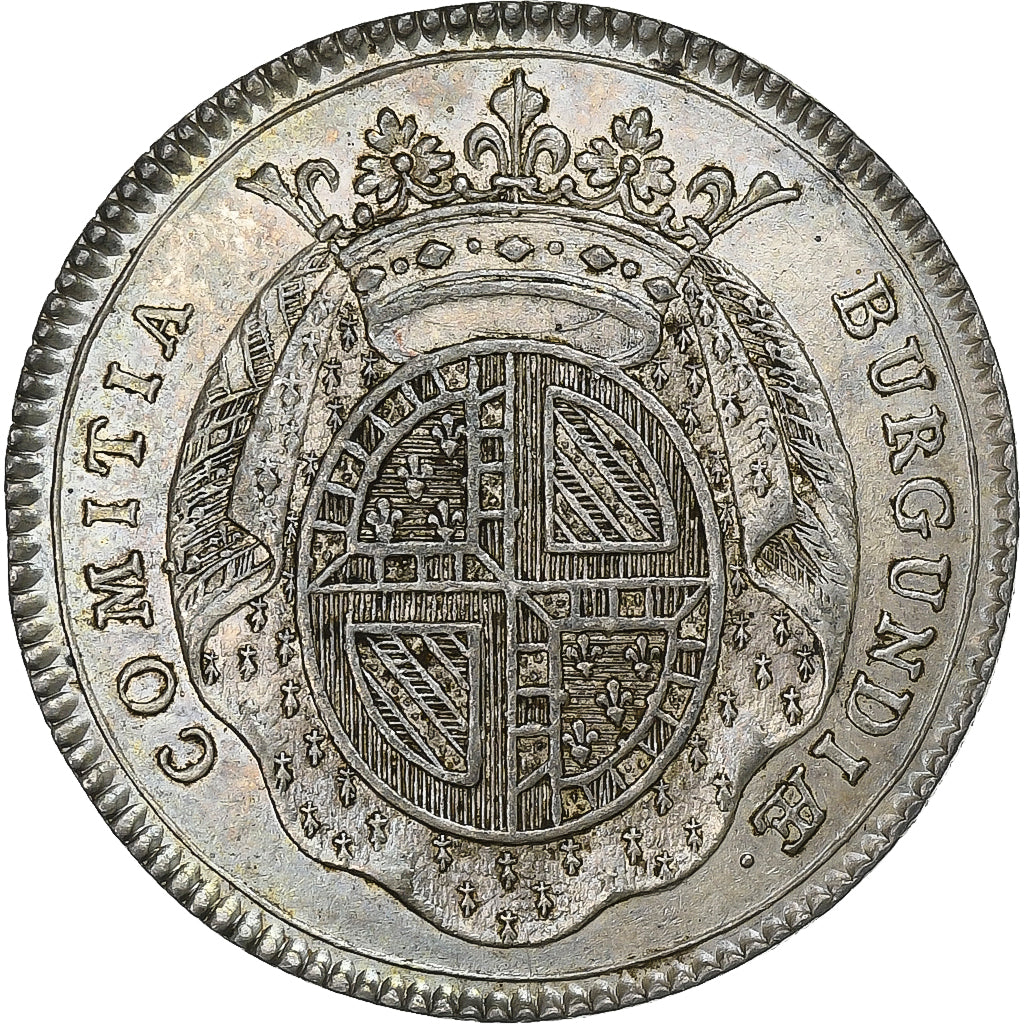France, Token, Etats de Bourgogne, Joseph Jarry, n.d., Silver, AU(55-58)