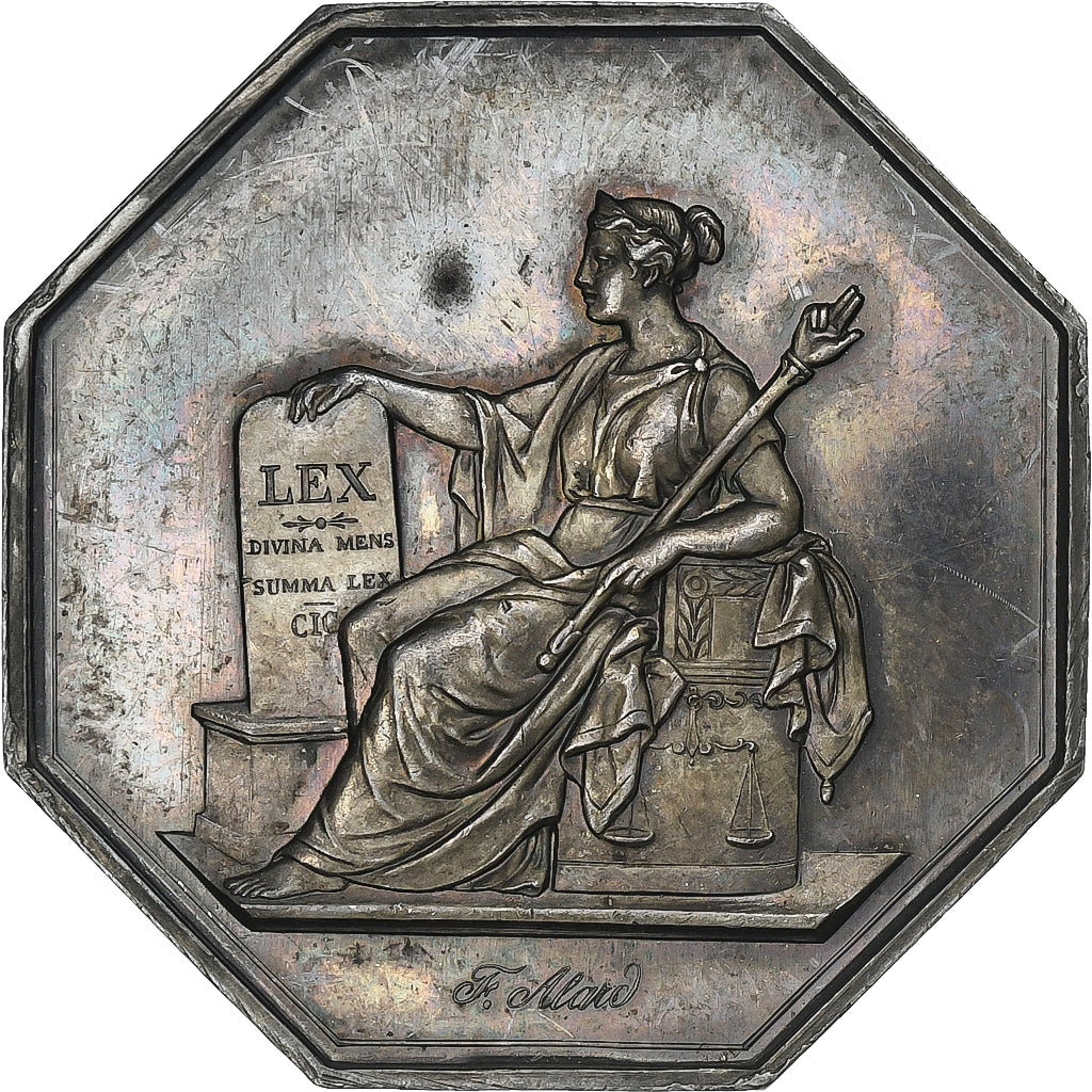 Frankreich, betaalpenning, Avoués au tribunal de Ière instance de Paris, 1849