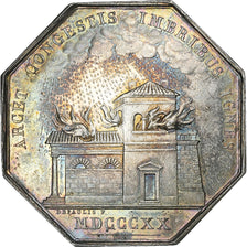França, Token, Assurance mutuelle contre l'incendie, Loiret, 1820, Prata