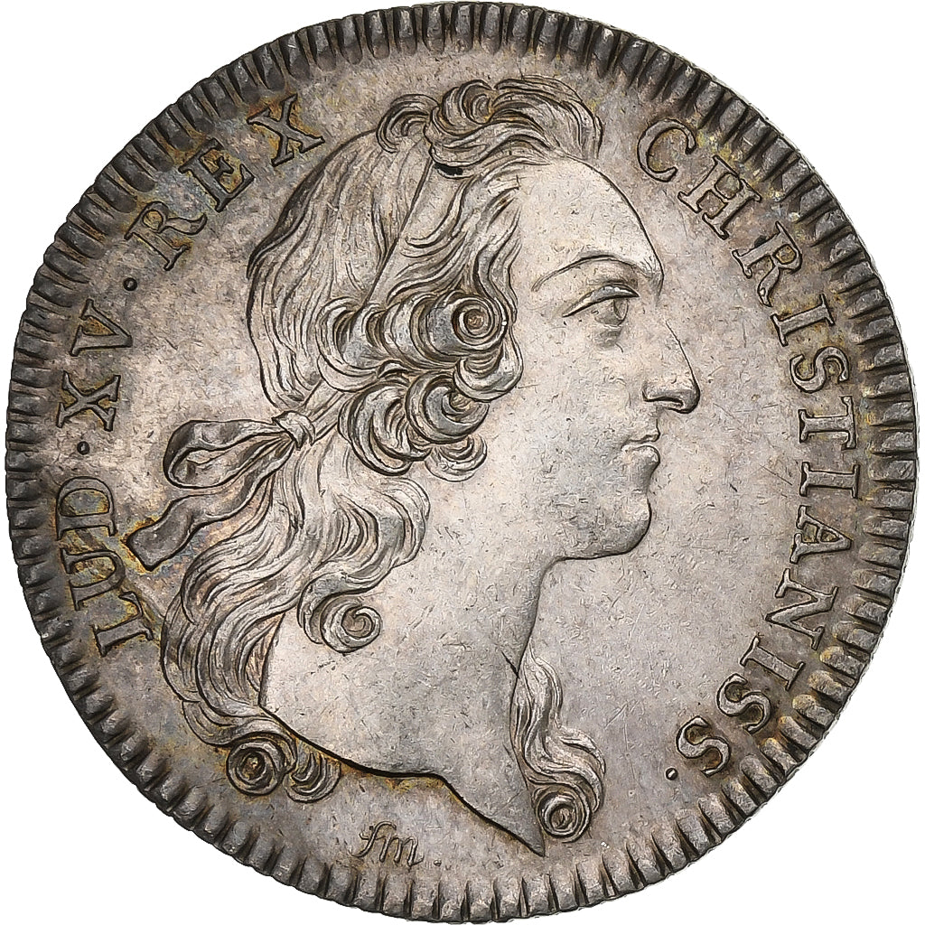 France, Jeton, Louis XV, Extraordinaire des Guerres, 1742, Argent, SUP