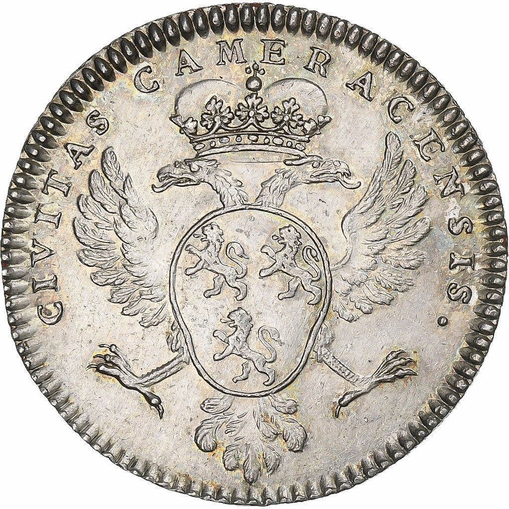 France, Token, Louis XVI, Ville de Cambrai, n.d., Silver, Gatteaux, AU(55-58)