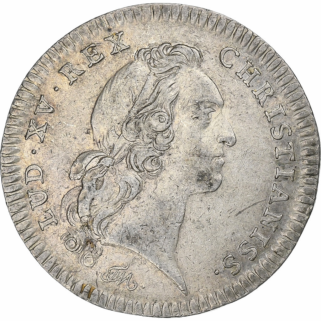 Francia, ficha, Louis XV, Secrétaires du roi, 1731, Argento, BB+, Feuardent:335