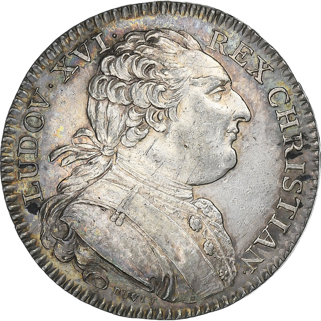 France, Token, Louis XVI, Etats de Bretagne, 1786, Silver, MS(60-62)