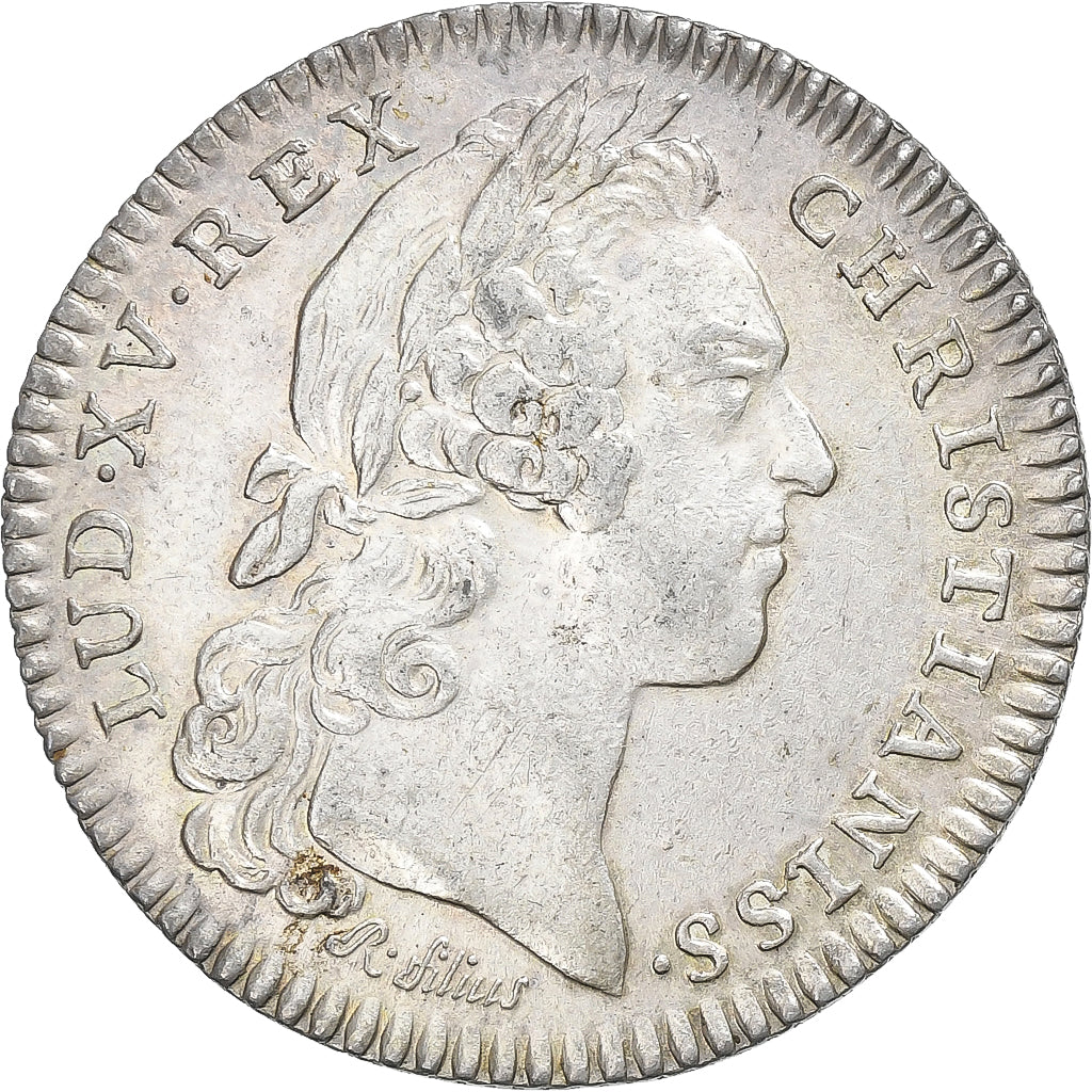 Francia, ficha, Louis XV, Ordres du Roi, Ordre du saint-Esprit, 1728, Argento