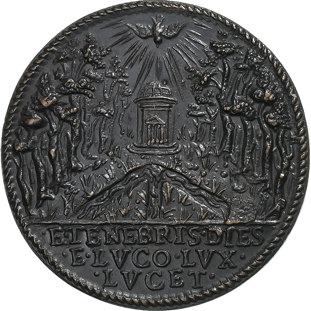 Papal States, Medal, Pius V, n.d., Bronze, Restrike, MS(60-62)
