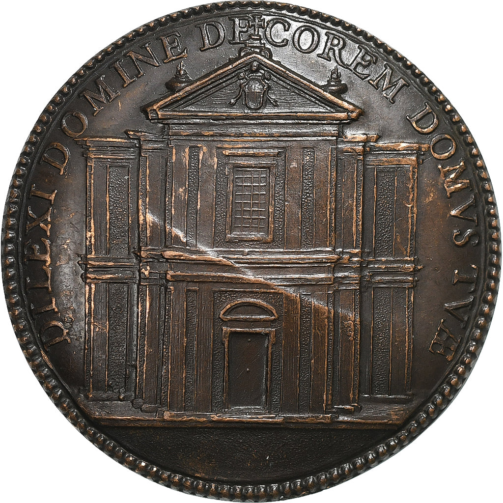 États pontificaux, Médaille, Alexander VII, San Tommaso da Villanova, Castel