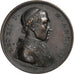 Papal States, Medal, Leo XII, 1827, Copper, Cerbara, MS(63)