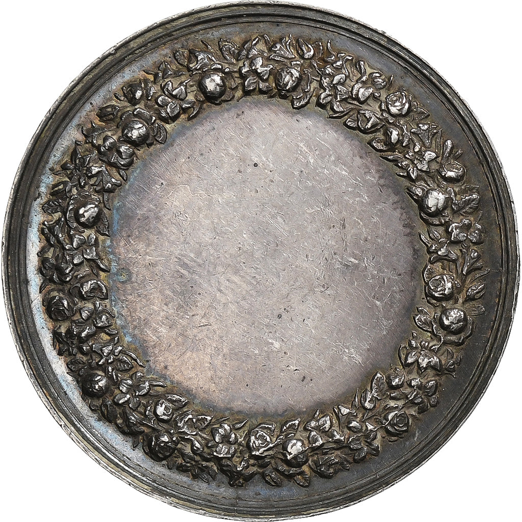 Francia, Médaille de mariage, Fidélité, Bonheur, n.d., Plata, EBC