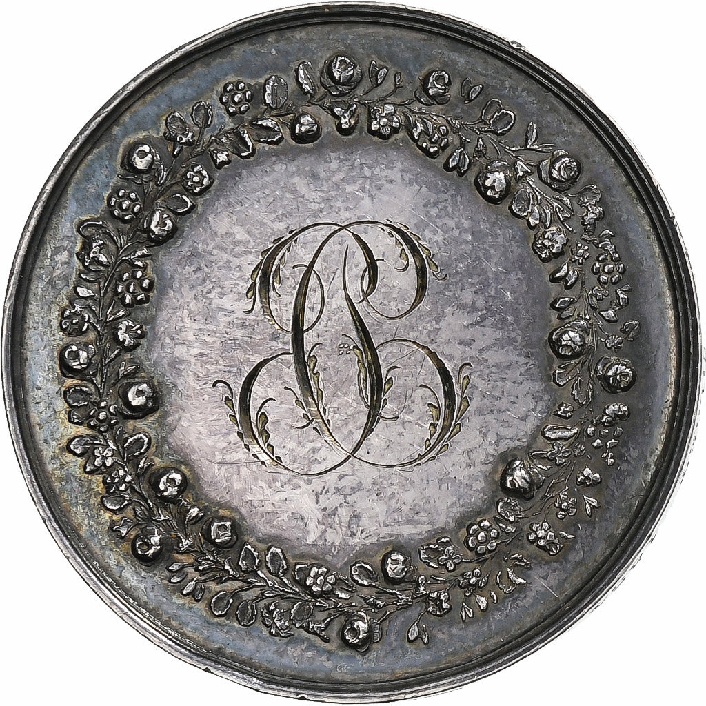 Francia, Médaille de mariage, 1854, Argento, Montagny, SPL-