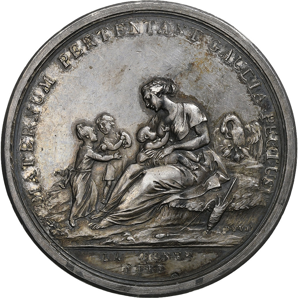 France, Medal, Bonne mère/Bon chef de famille, n.d., Silver