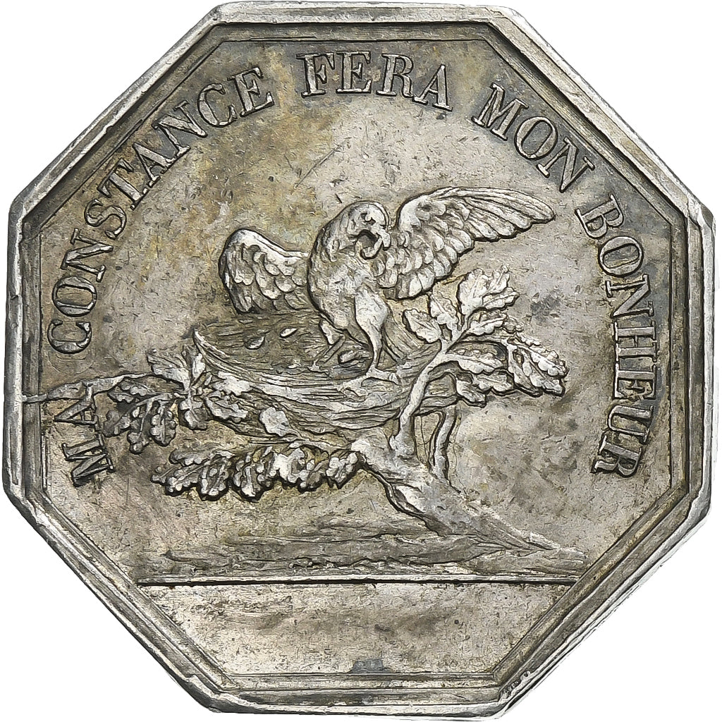 Francia, zeton, n.d., Plata, EBC