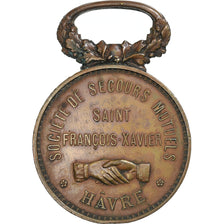 France, Medal, Société de Secours Mutuels Saint François-Xavier, Le Havre