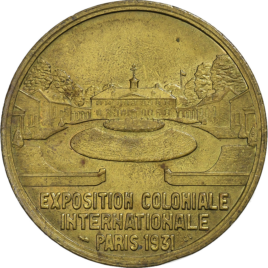 Francia, zeton, Exposition Coloniale Internationale, Paris, Amérique, 1931