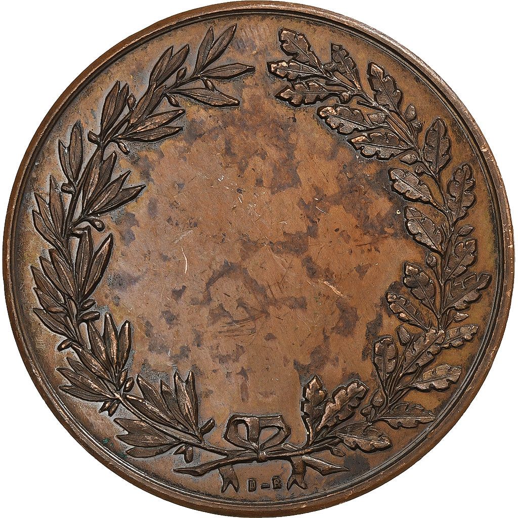France, Médaille, Comice Agricole de Clamecy, Nièvre, n.d., Cuivre, SUP+