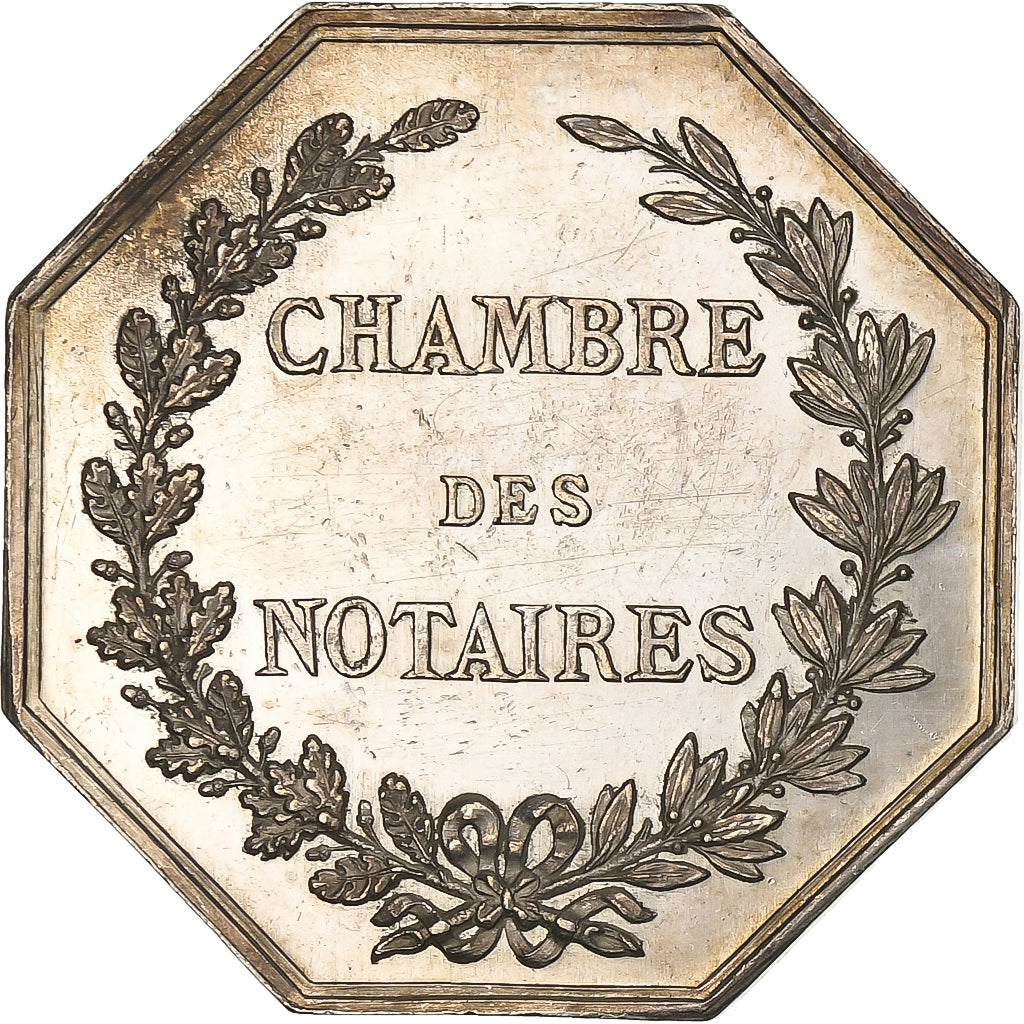 Francia, ficha, Notaires de l'Arrondissement d'Issoudun, Indre, n.d., Argento