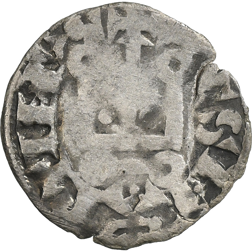 Francia, Philippe II, Denier Tournois, 1180-1223, Saint-Martin de Tours