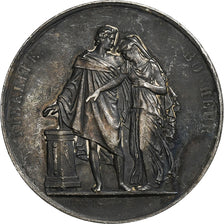 Francja, medal, Mariage, Fidélité Bonheur, n.d., Srebro, AU(55-58)