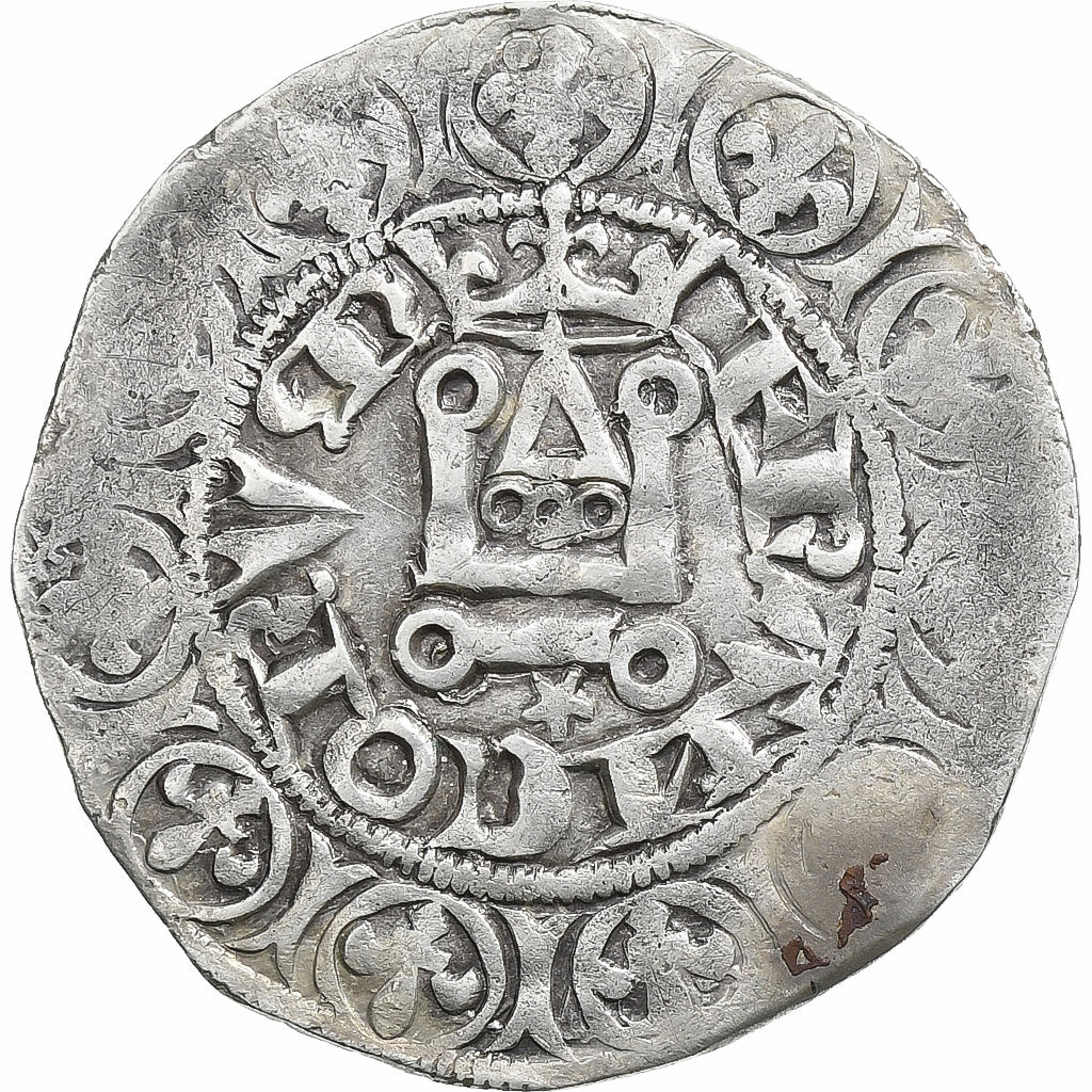 Frankreich, Philippe VI, Gros à la Couronne, 1338-1350, 2nd Emission, Billon