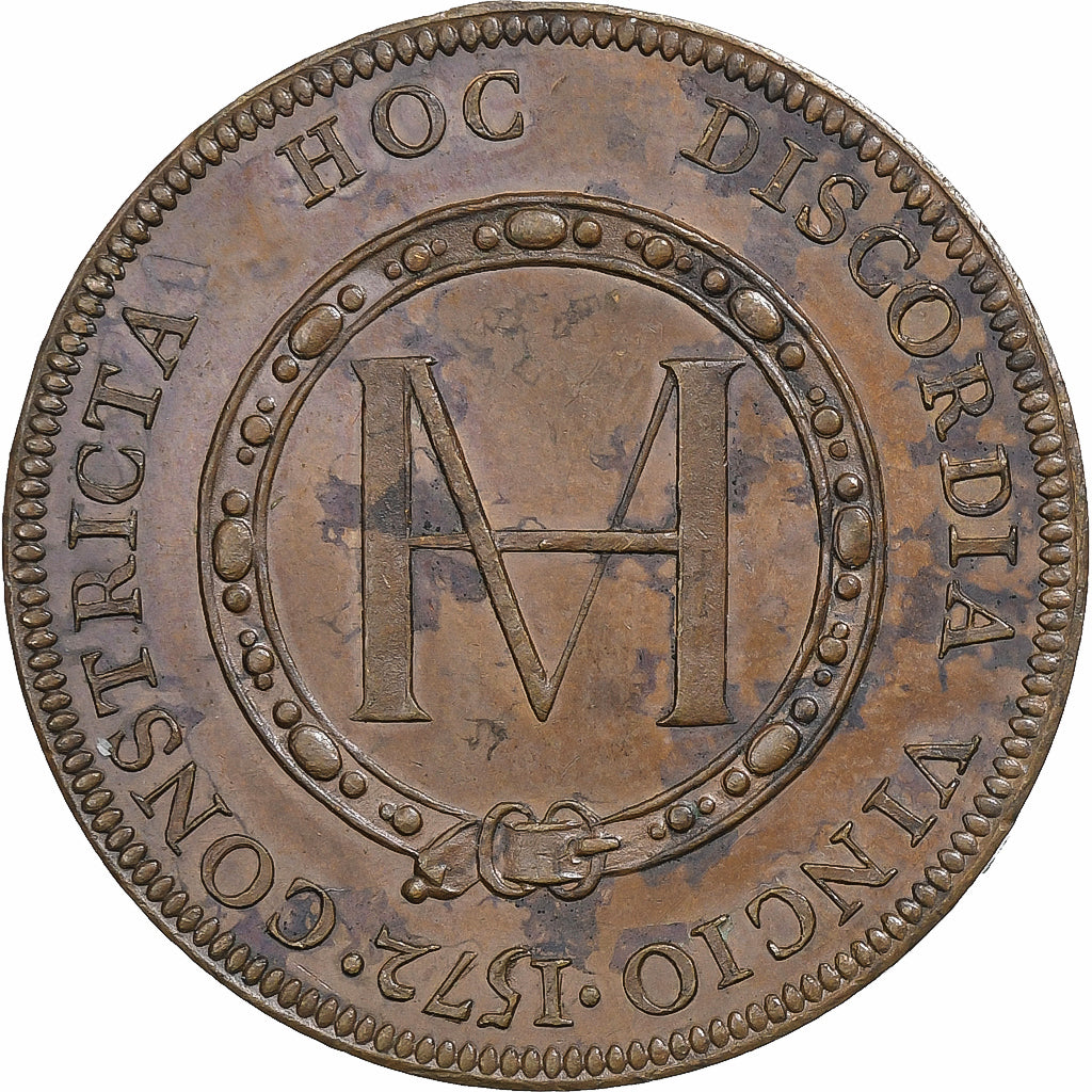 Francia, ficha, Louis XVIII, Souvenir d'Henri IV, n.d., Rame, SPL+