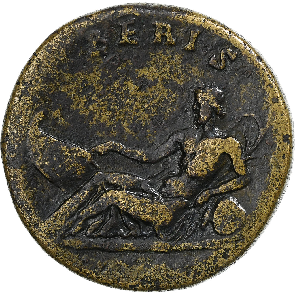 Antonin le Pieux, Sesterce, 140-144, Rome, Bronze, TB+