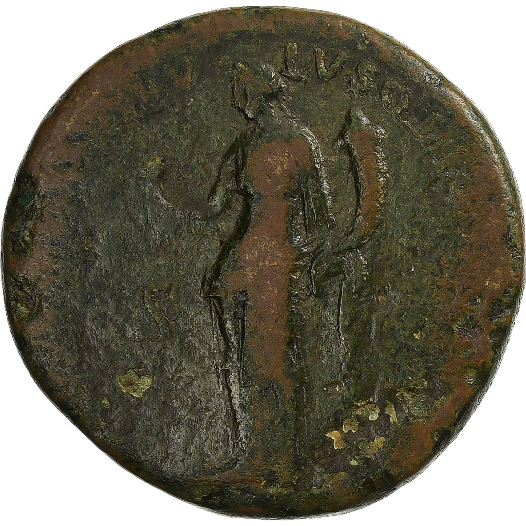 Trajan, Sestertius, 114-117, Rome, Bronze, F(12-15), RIC:672