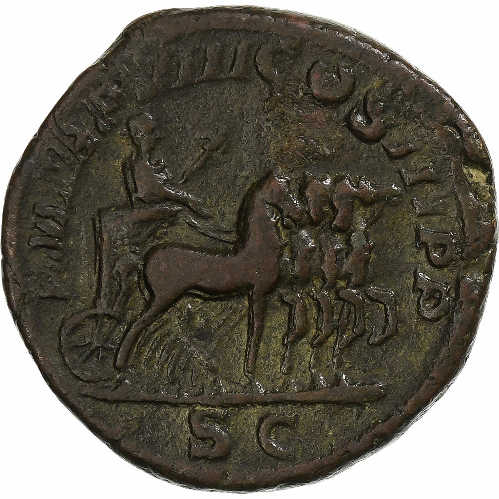 Severus Alexander, Sestertius, 229, Rome, Brązowy, VF(20-25), RIC:495