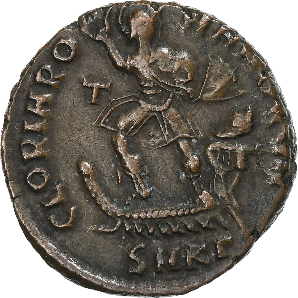 Theodosius I, Follis, 378-383, Cyzique, Bronze, TTB, RIC:14c