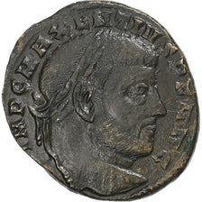 Maxentius, Follis, 307, Aquileia, Bronze, AU(50-53), RIC:113