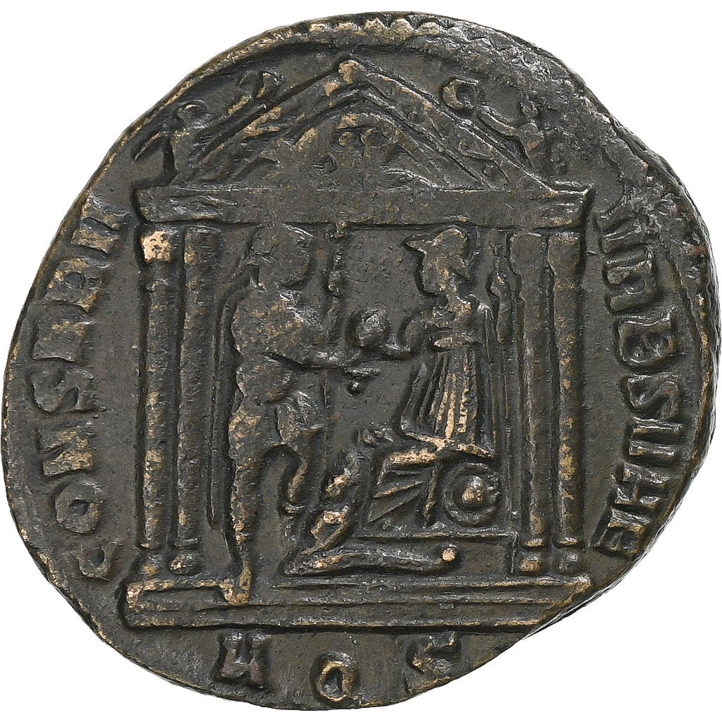 Maxentius, Follis, 307, Aquileia, Bronze, AU(50-53), RIC:113
