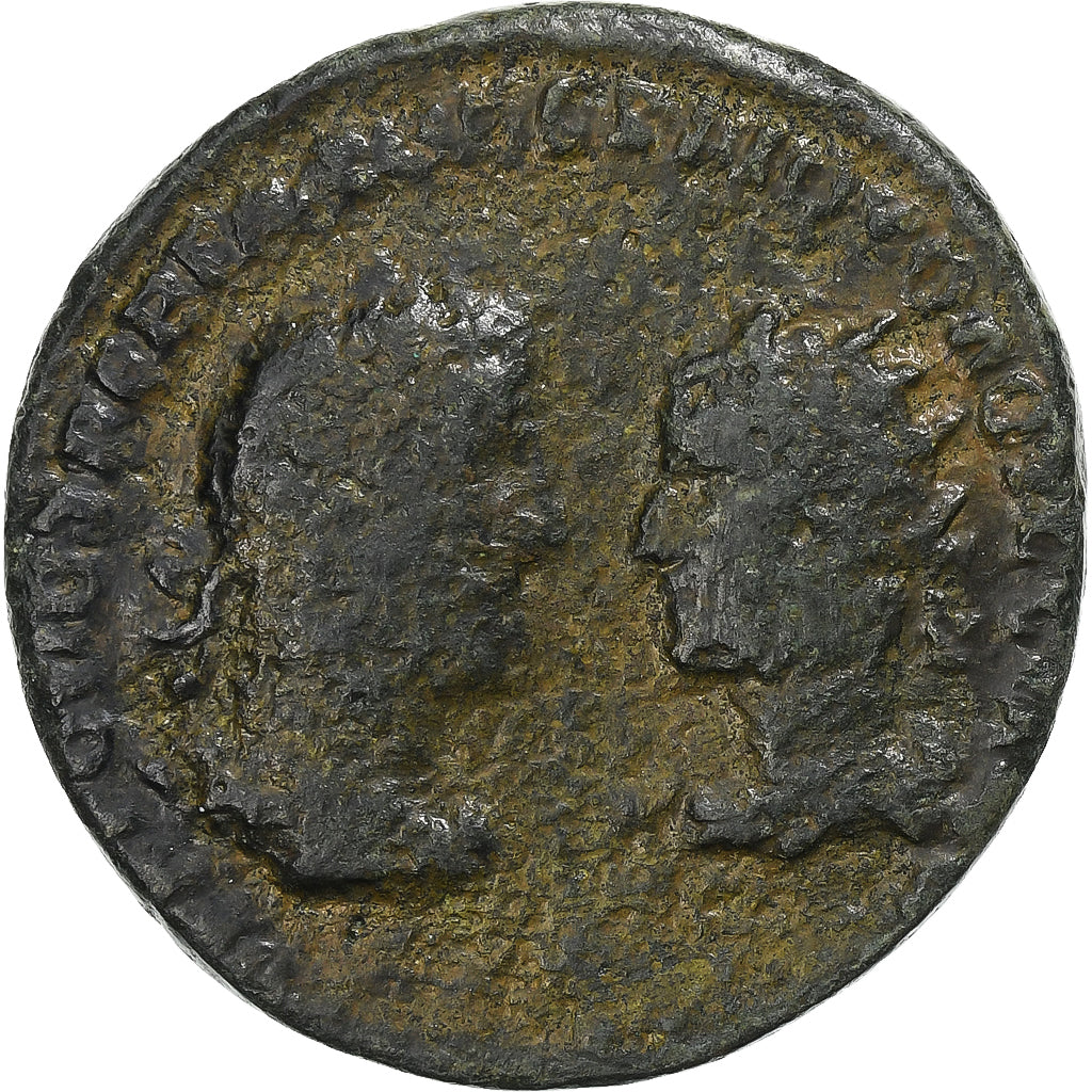 Séleucie et Piérie, Trébonien Galle, Æ Unit, 251-253, Antioche, Bronze, TB