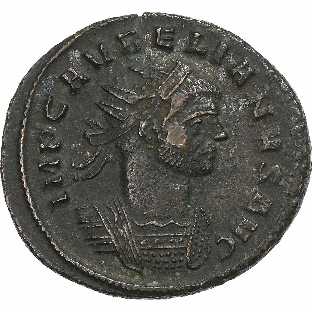 Aurelian, Aurelianus, 274, Ticinum, Brązowy, AU(50-53)