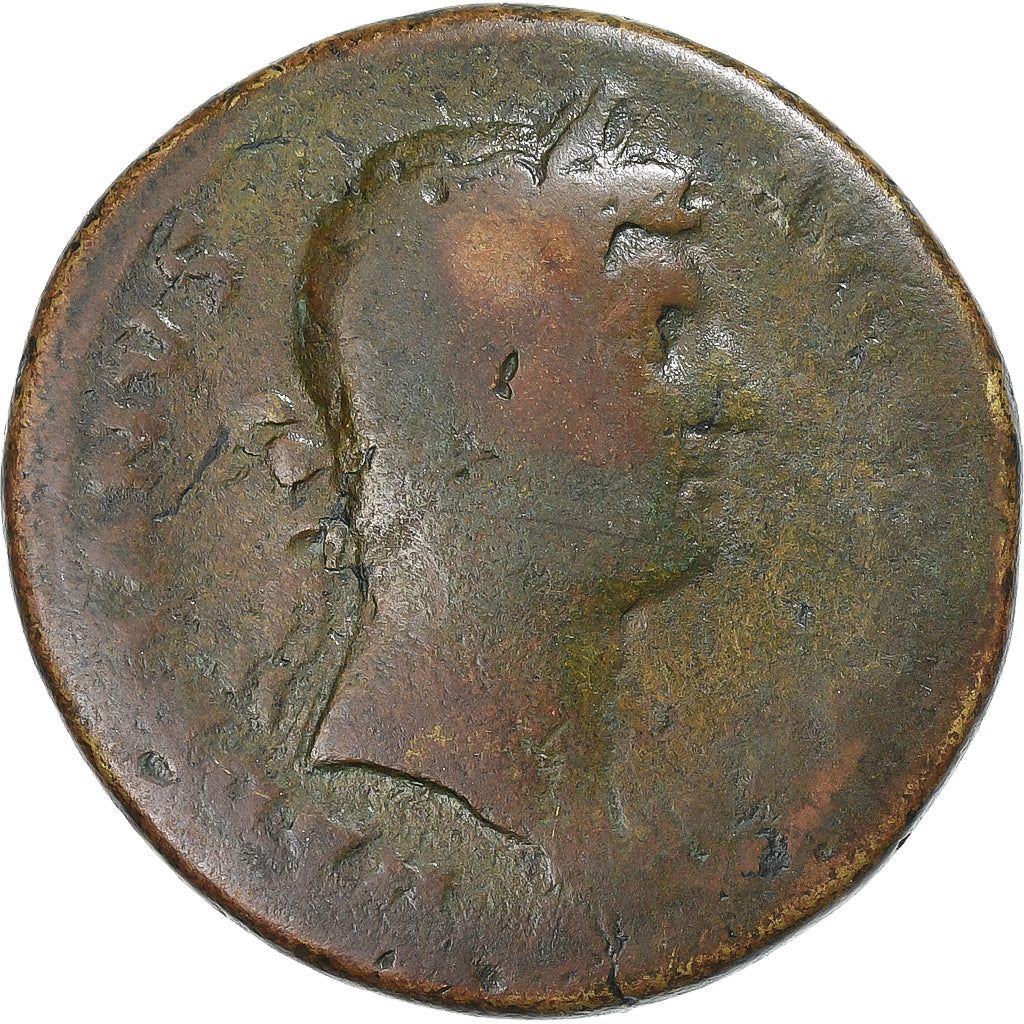 Hadrian, As, 117-138, Rome, Bronze, VG(8-10)