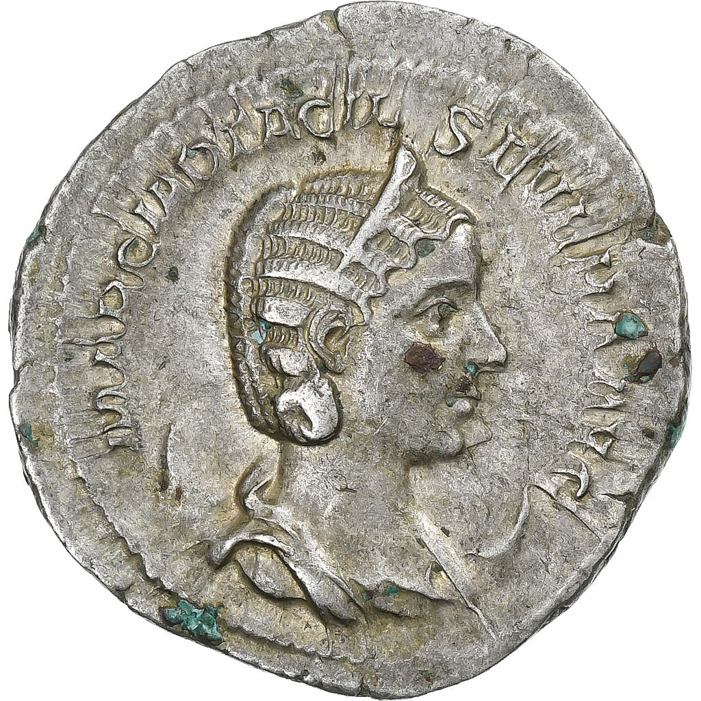 Otacilia Severa, Antoninianus, 244-246, Rome, Silver, AU(50-53), RIC:120B