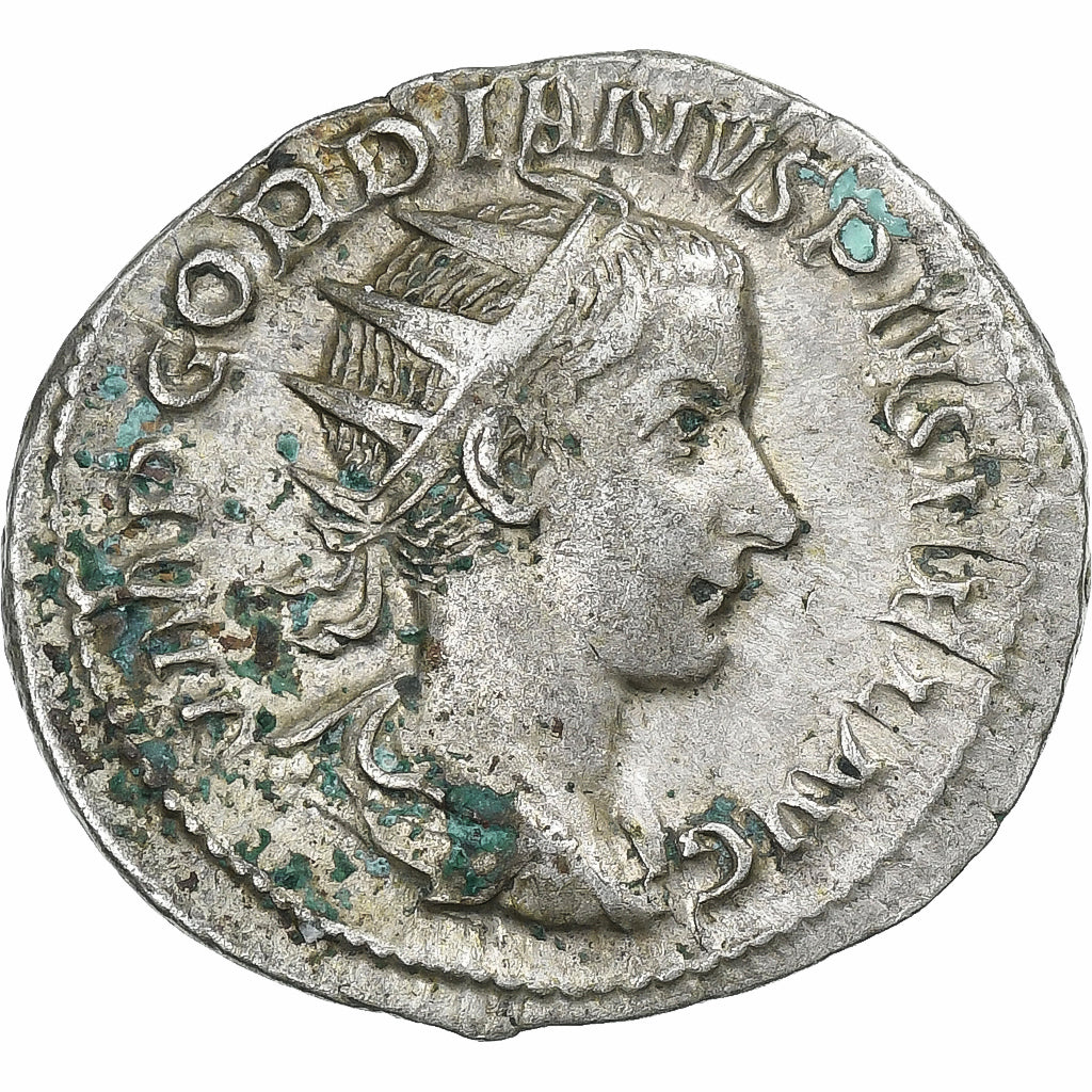 Gordian III, Antoninianus, 240, Rome, Argento, BB+, RIC:67