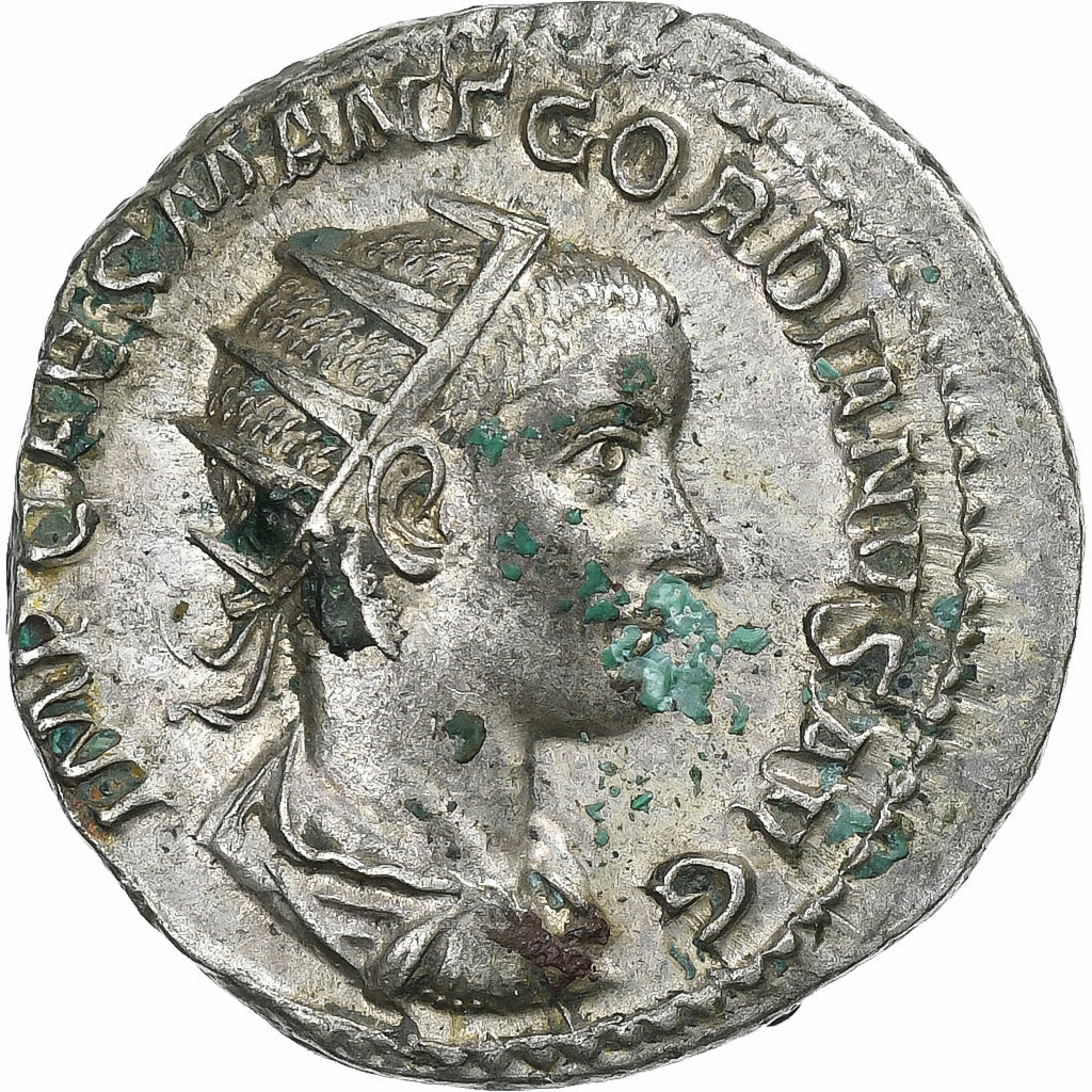 Gordian III, Antoninianus, 238-239, Rome, Silver, AU(50-53), RIC:4