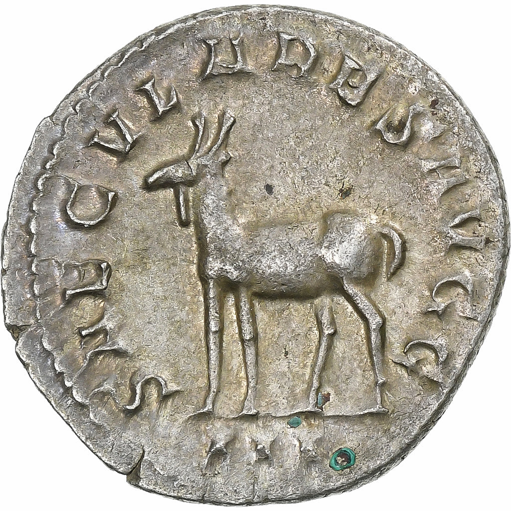 Philip II, Antoninianus, 248, Rome, Silver, AU(55-58), RIC:224