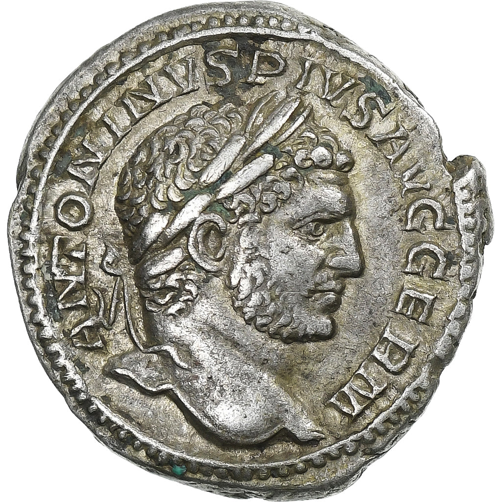 Caracalla, Denarius, 216, Rome, Argento, BB, RIC:275a