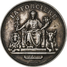 France, Médaille, La Foncière, Assurances contre l'Incendie & le Chomage