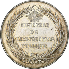 France, Médaille, Education, Bureau d'Administration des Lycées, n.d., Argent