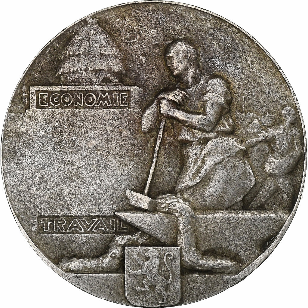 França, Token, Caisse d'Epargne de Valenciennes, n.d., Prata, AU(50-53)