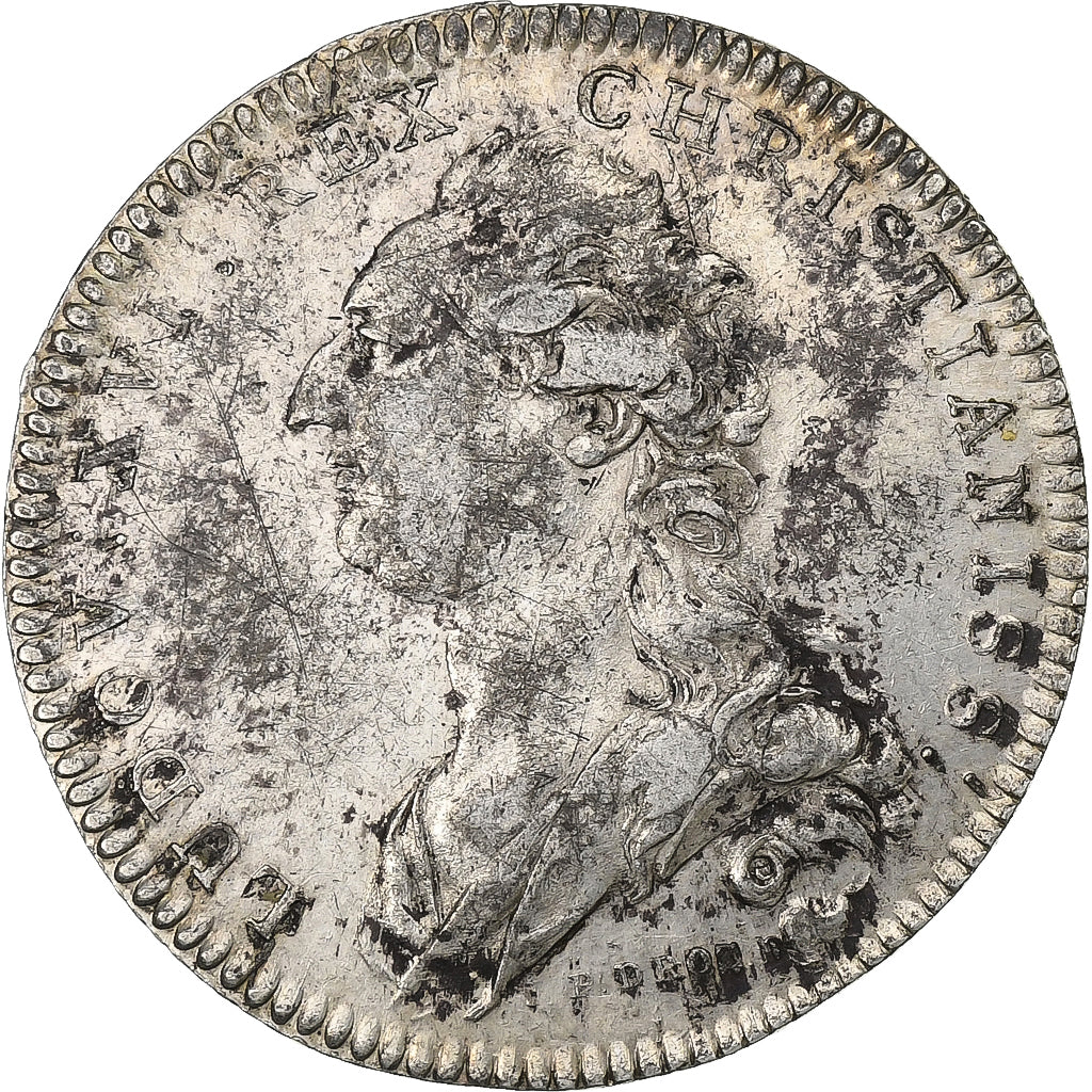 France, Jeton, Louis XVI, Académie Royale d'Architecture, n.d., Argent, TTB+