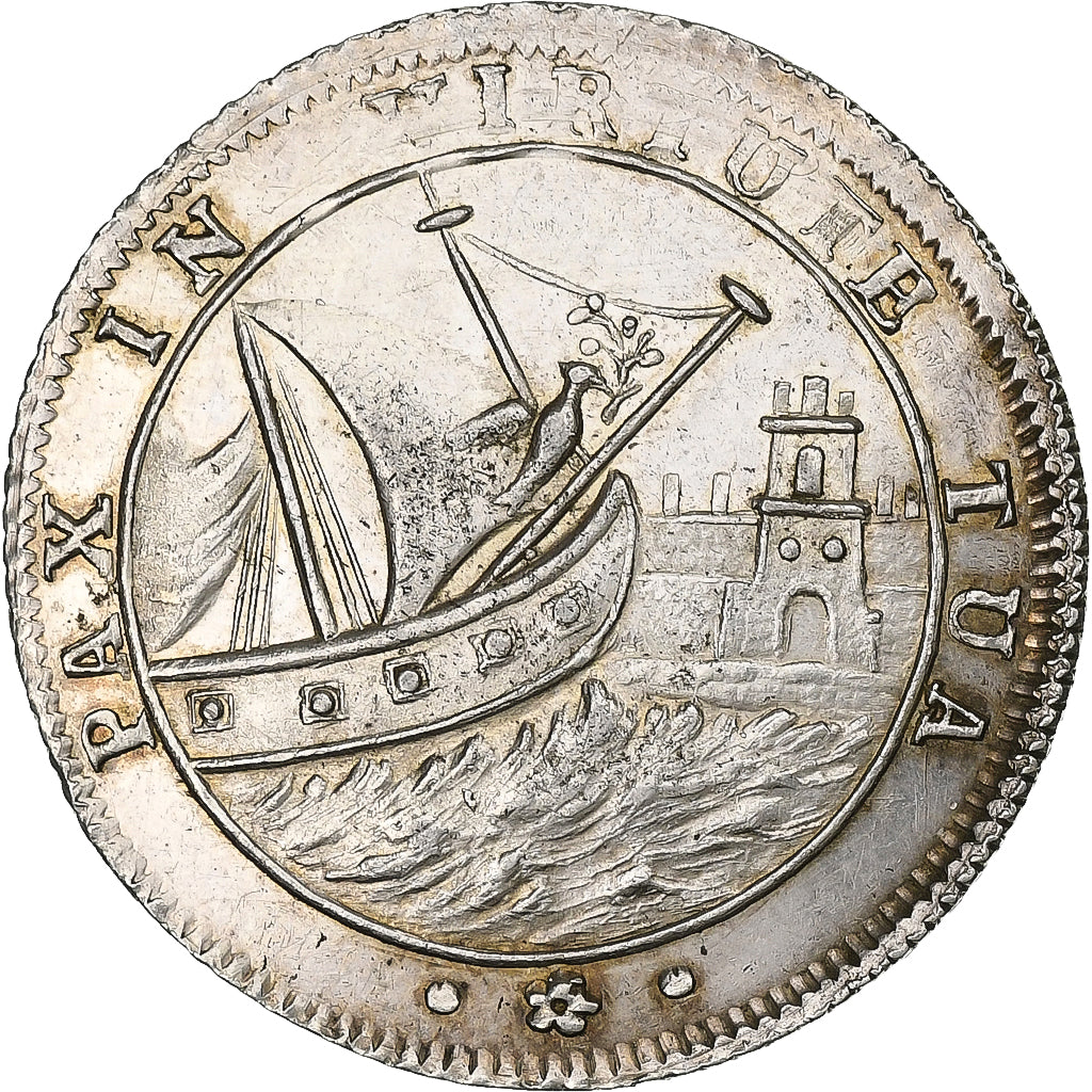 République de Venise, Lodovico Manin, Osella, 1795, Venise, Argent, TTB+