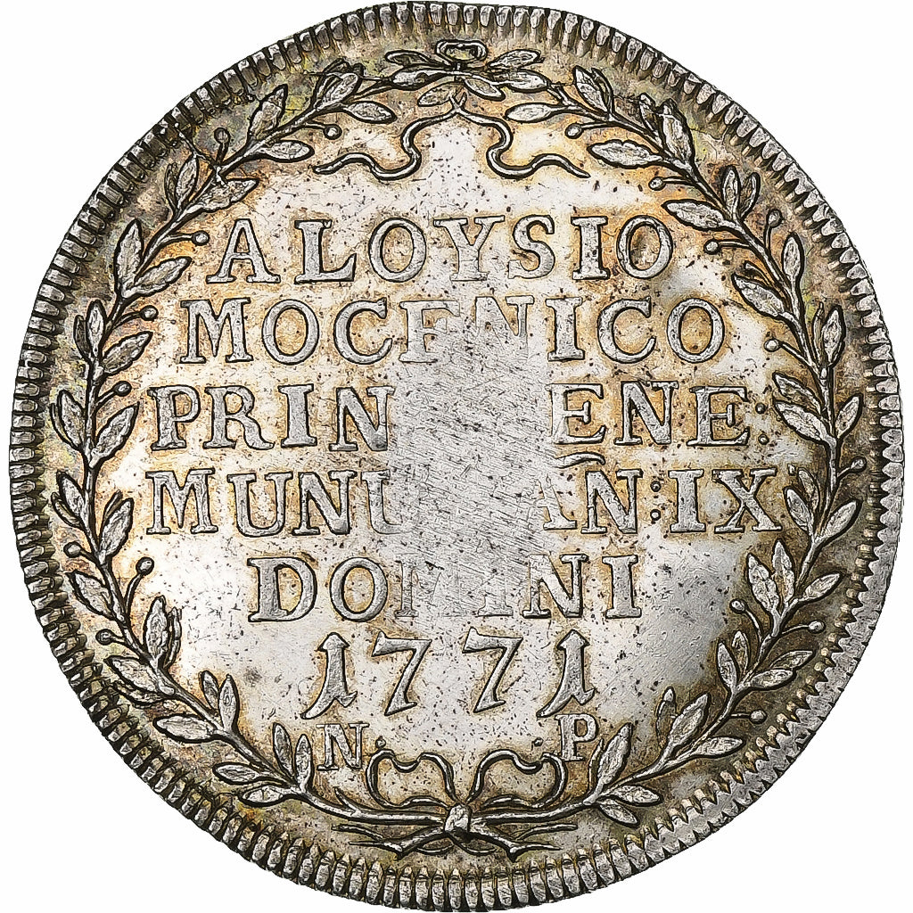 Repubblica di Venezia, Alvise Mocenigo IV, 1771, Venice, Argento, BB