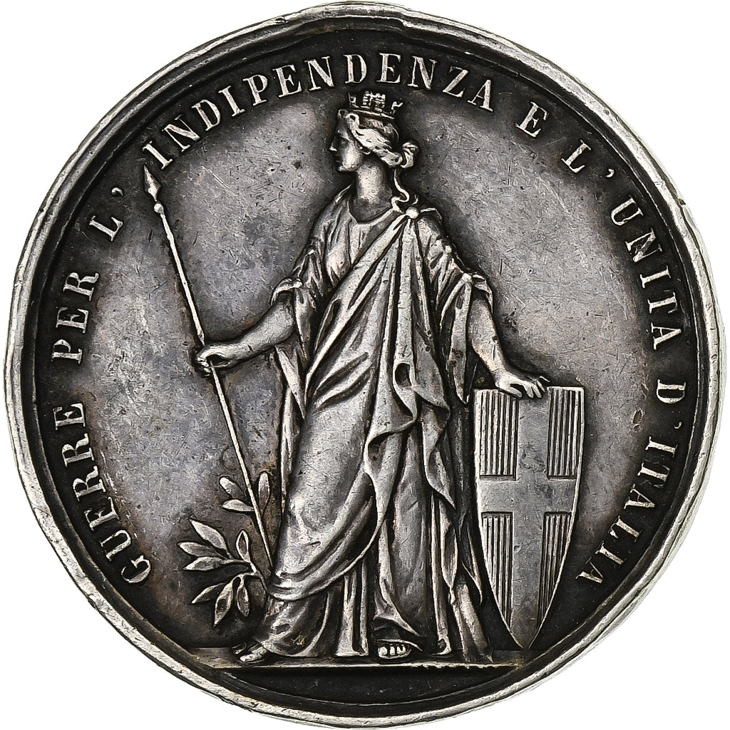 Włochy, medal, Vittorio Emanuele II, Indipendenza e Unità d'Italia, n.d.