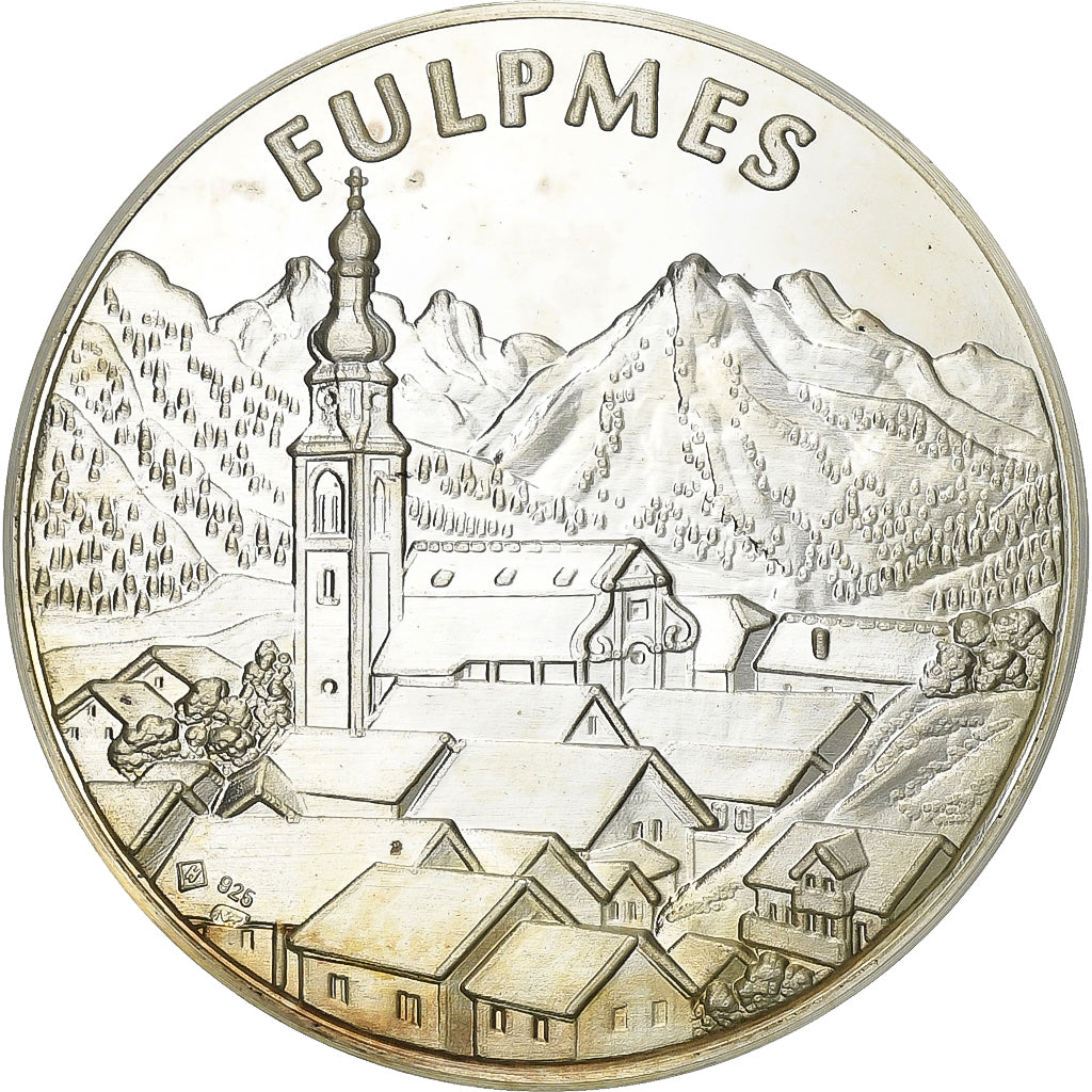 Austria, Medal, Fulpmes, Stubaital Valley, n.d., Silver, Proof, MS(65-70)