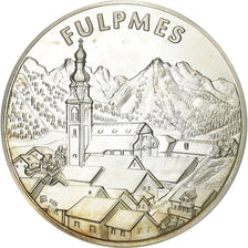 Autriche, Médaille, Fulpmes, Stubaital Valley, n.d., Argent, FDC, BE